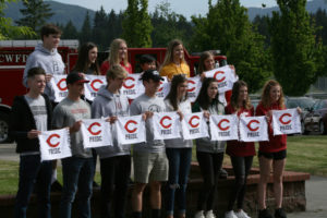 A proud moment for student athletes as these Camas seniors commit to take their athletic and classroom skills to the college level. 