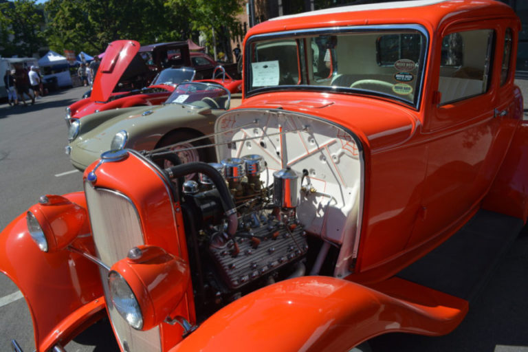 Red hot cars at the 2017 Camas Car Show in downtown Camas. This year&#039;s show, the 13th annual, takes place from 4 to 8:30 p.m., Saturday, July 7.