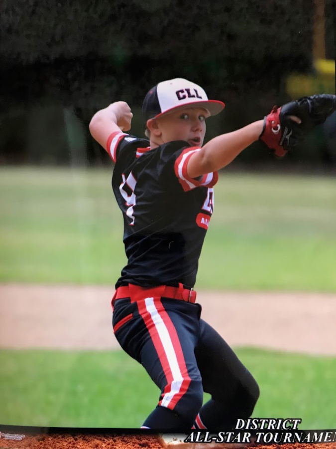 Pitcher Jax Owns throws a shutout to help the Camas 10U All-Star team win the District IV Championship on June 29.
