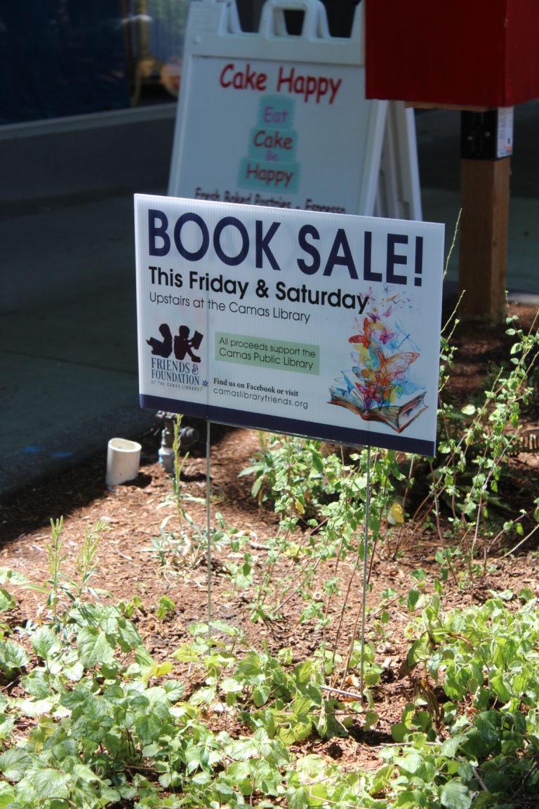 Headed to downtown Camas today or tomorrow for the annual Camas Days celebration? Check out the book sale upstairs at the Camas Public Library, 625 N.E. Fourth Ave., in historic downtown Camas. 