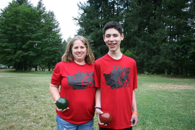 After winning first place in the Washington State Special Olympics, Sheri and Kael Romero, of Camas, were invited to compete against the best in the nation at the Special Olympics USA games, which are only held every four years.