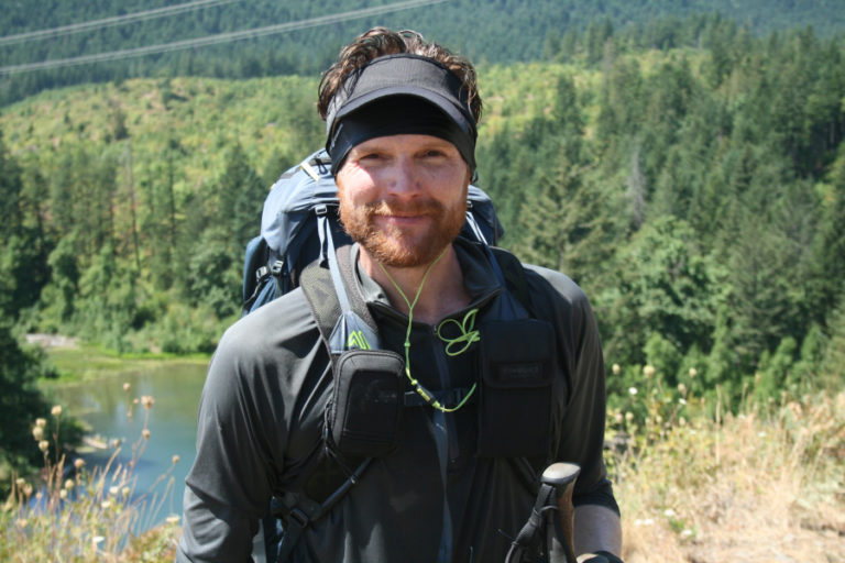 New Orleans resident Andrew Palmer takes a short break from hiking the Pacific Crest Trail (PCT) to talk about his adventures on the nation&#039;s longest hiking trail. Listening to alternative rock music is Palmer&#039;s secret weapon against loneliness on the PCT.