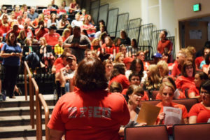 The Camas Education Association votes in August to strike if there is no tentative agreement for educator salaries by the first day of school, on Sept. 4. The teachers union and school district found common ground at the final hour, making the Camas School District one of very few districts in Clark County that avoided a teacher strike this year. 