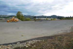 The Port of Camas-Washougal is accepting proposals to develop 26.5 acres of "prime real eastate" near the Washougal Waterfront Park and Trail. Some contractors who are currently involved in other projects in the Camas-Washougal area are storing materials and equipment on part of the waterfront site (pictured). 