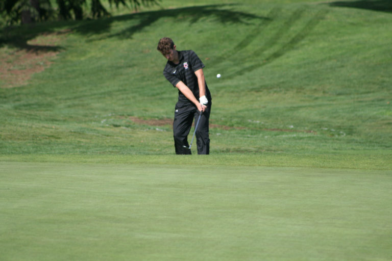 Camas&#039; No. 2 golfer and team captain Derek Harker played two solid rounds at the district tournament, earning the Papermakers a spot in the bi-district tournament.