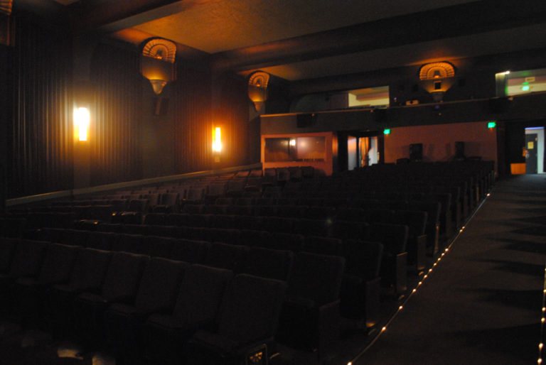 The main theater at the Liberty prior to a show.