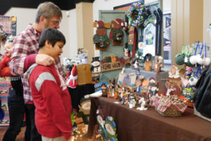 Visitors attend a past Holiday Marketplace Bazaar hosted by the Washougal School District. (Post-Record files) 