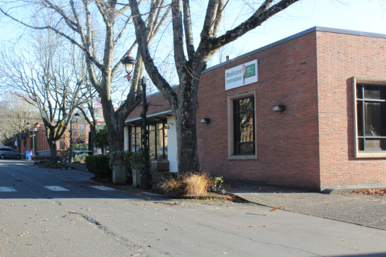 Camas City Council members have approved an agreement to purchase the former site of Bank of America (right) in downtown Camas, located just west of the current Camas City Hall (left) on Northeast Fourth Avenue, for $1.6 million. The building&#039;s current owners, Jerry and Marilyn Nies and Gina and Todd Stevenson, of 528 Dallas, LLC, purchased the property for $535,000 in March 2017. The city of Camas hopes to renovate the building and use it as city staff office space.