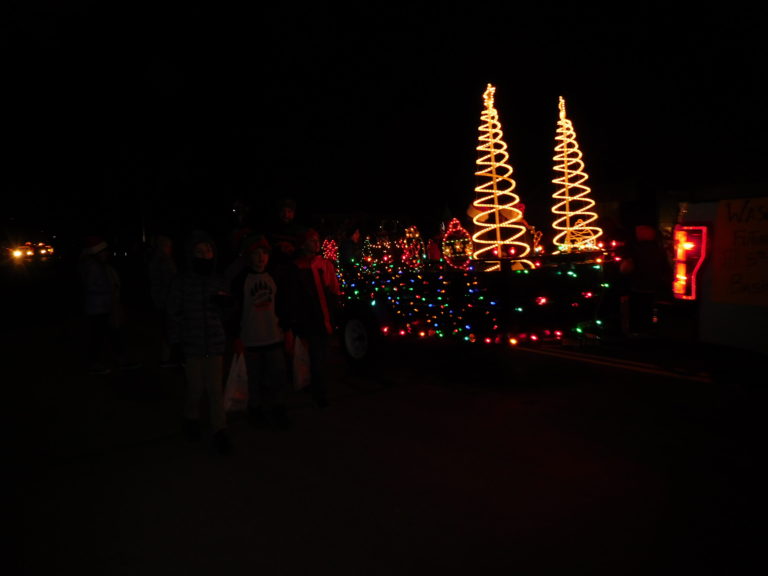 (Dawn Feldhaus/Post-Record) The 2018 annual Lighted Christmas Parade is presented by the City of Washougal and the Downtown Washougal Association, Dec. 6.
