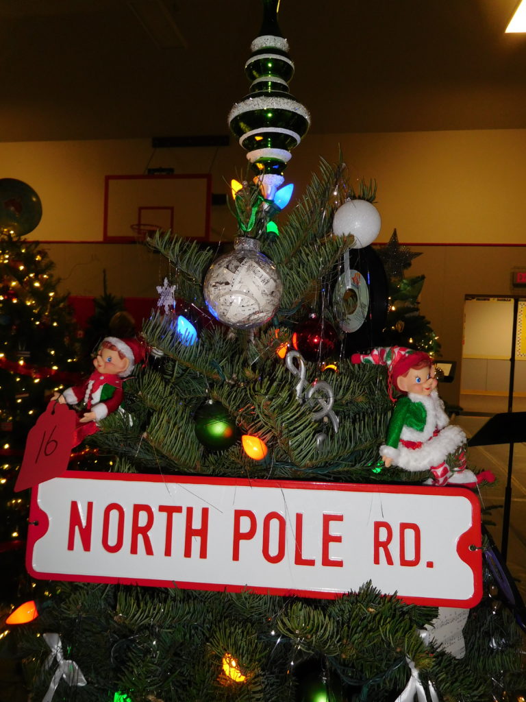 (Dawn Feldhaus/Post-Record) The Washougal Festival of Trees features a variety of decorated trees, Dec. 7 and 8, at Hathaway Elementary School. 
