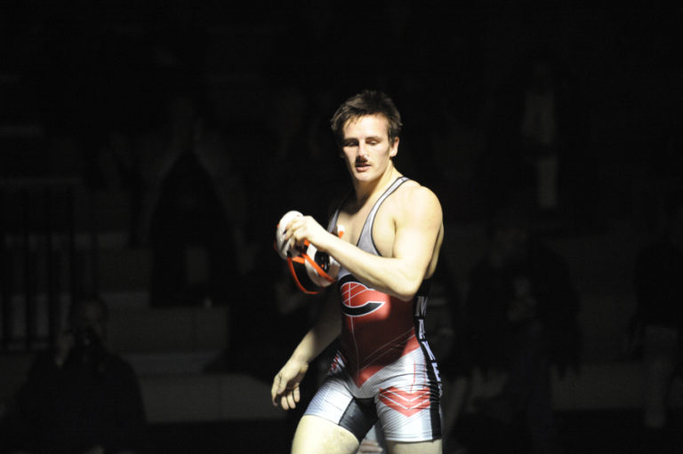 A bloody nose couldn&#039;t stop Camas junior Gideon Malychewski from pinning his opponent in the first round on Jan. 9. Malychewski is currently ranked No.