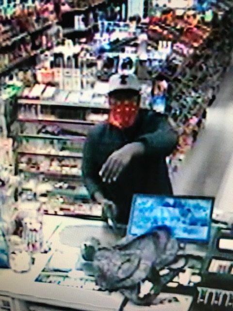 A video still shows the suspect in a Jan. 22 robbery and murder inside the Holt's Quik Chek Market in Kelso, Washington. (Photo courtesy of Kelso Police Department) 