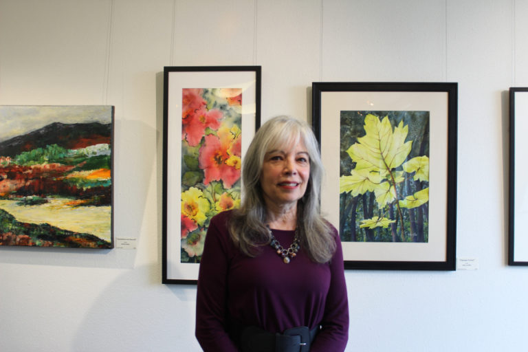 Mary Griffin, Vancouver artist (Kelly Moyer/Post Record)