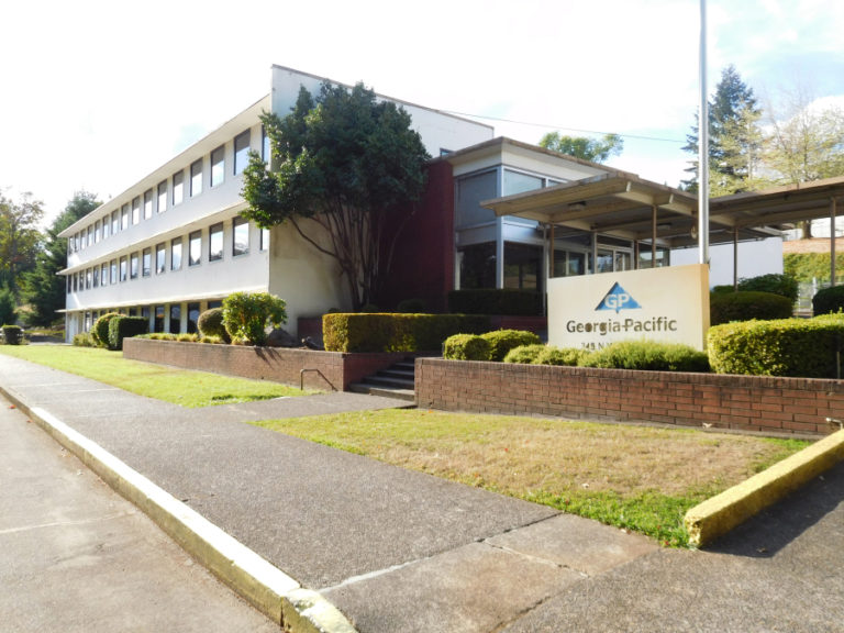 The Georgia-Pacific Camas Business Center, located north of the paper mill in downtown Camas, is among the sites of interest for potential redevelopment by the city of Camas and the Port of Camas-Washougal. Port Chief Executive Officer David Ripp said the paper mill site could eventually be redeveloped into a business park or commercial center.