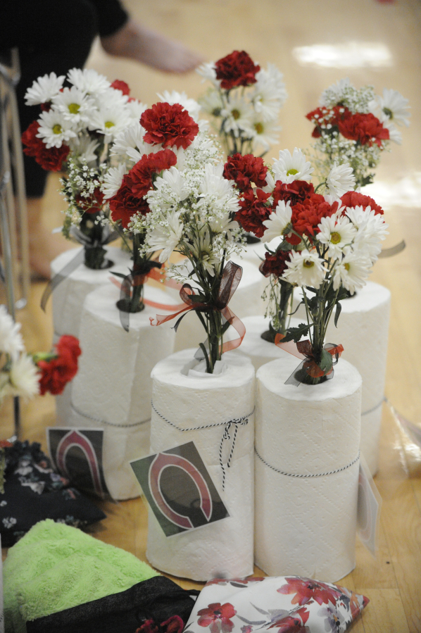 The Papermakers made their presence known at the state meet as the team carried fresh bouquets in paper towels.