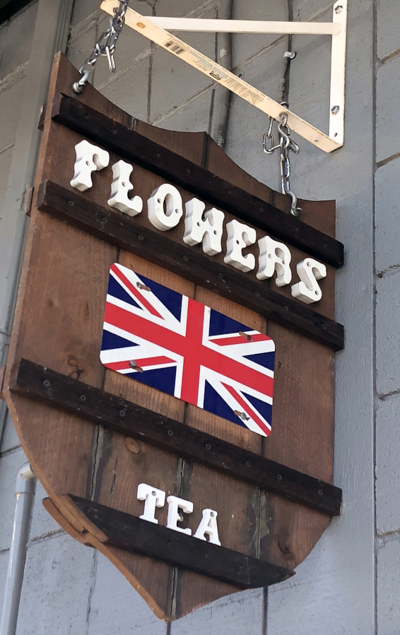 The sign at Coventry Gardens of London gets right to the point: customers will get a British-inspired experience when they come to this floral design studio, now located in downtown Camas.