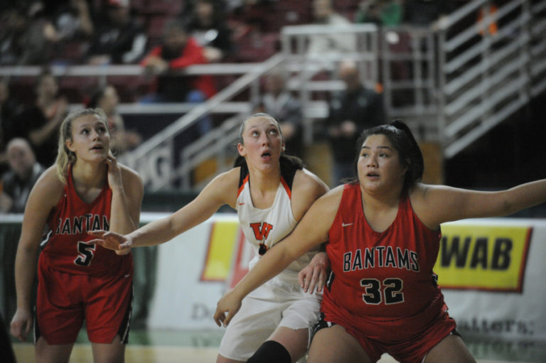 Rebounding was a big focus for the Panthers in the semi-final game against the Bantams of Clarkston.