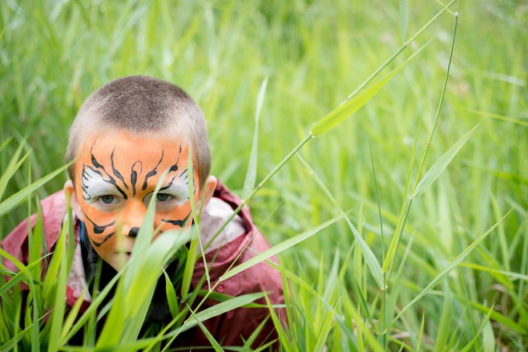A child poses as &quot;a wild thing&quot; at a past Run Wild! event in Camas. TreeSong will host its fifth annual Run Wild!