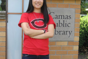 Monica Chang, Camas High School's valedictorian for the class of 2019, will attend Harvard University in Cambridge, Mass. (Doug Flanagan/Post-Record)