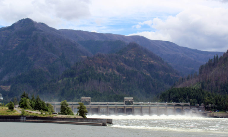 Washougal students explored the Bonneville Dam, pictured here, for their 2019 "Explore the Gorge" outdoor school.