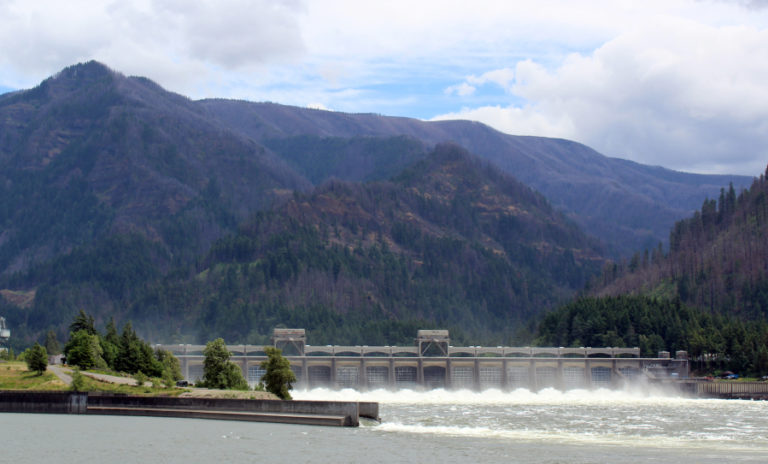 Washougal students explored the Bonneville Dam, pictured here, for their 2019 "Explore the Gorge" outdoor school.
