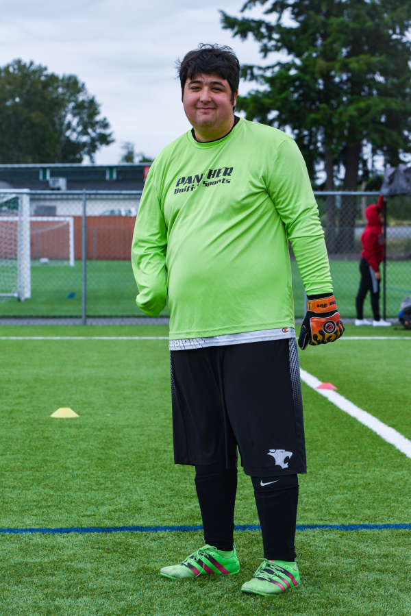Dylan Corbitt was the Panthers&#039; top goalie all season long and put in impressive performances at the Unified Soccer district and state tournaments.