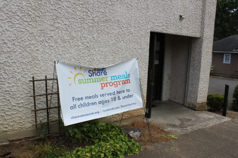 The Camas Friends Church, at Northeast Fourth Avenue and Northeast Ione Street in downtown Camas, will offer a free summer lunch program for families with children from 11:30 a.m. to noon, Monday through Friday, through Aug.