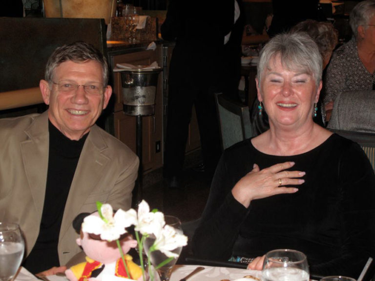 (Contributed photo courtesy of Chuck and Barbara Carpenter) Chuck and Barbara Carpenter were named the 2019 Camas Days Senior Royal Court king and queen.