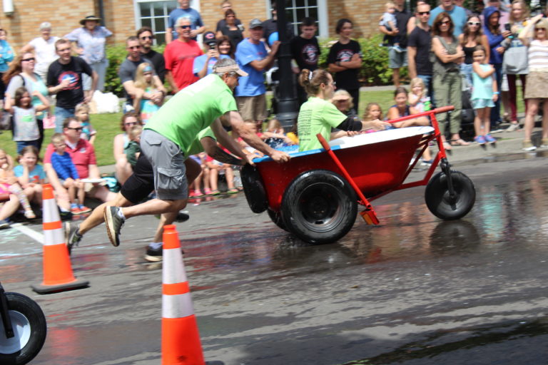 Bathtub Races were held Saturday, July 27, in downtown Camas.