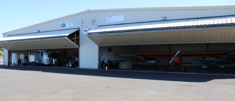 A hangar building at Grove Field hosts the airport&#039;s two businesses - FlyCamas Aviation Training Center, which offers high- and low-wing aircraft for flight instruction, scenic tours, discovery flights and rentals for personal use; and Cascadia Cubs, which constructs, repairs and customizes Piper Cub kit aircraft, small planes that are often used for transportation in remote areas of Alaska and Canada.