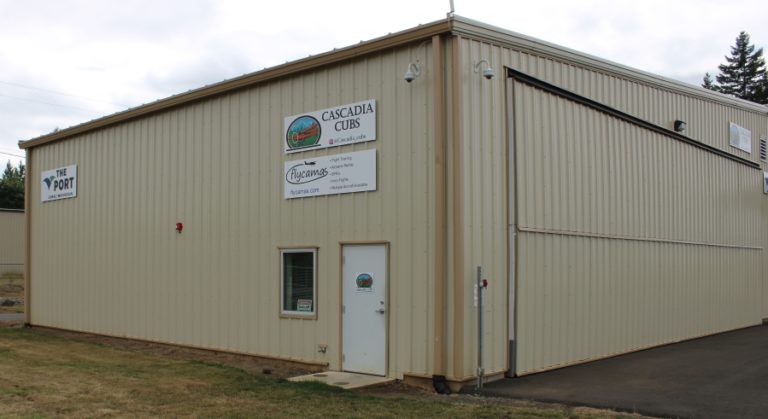 A hangar building at Grove Field hosts the airport&#039;s two businesses - FlyCamas Aviation Training Center, which offers high- and low-wing aircraft for flight instruction, scenic tours, discovery flights and rentals for personal use; and Cascadia Cubs, which constructs, repairs and customizes Piper Cub kit aircraft, small planes that are often used for transportation in remote areas of Alaska and Canada.