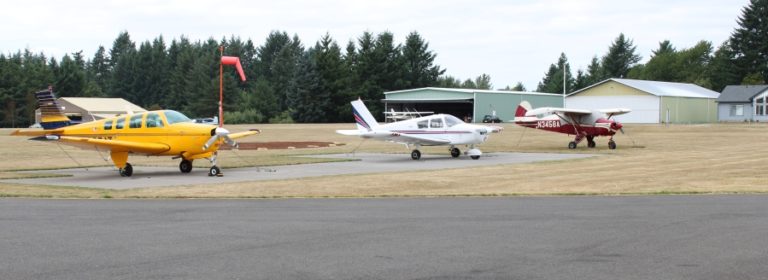 Grove Field airport is home to a variety of single-engine airplanes. Port of Camas-Washougal staff members and commissioners have discussed adding more businesses at the airport to increase revenue.