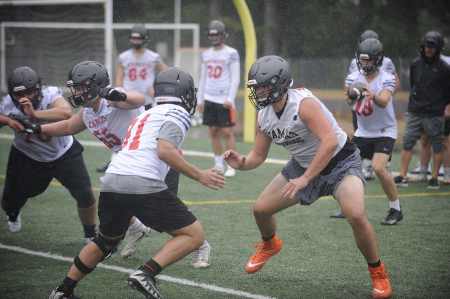 Camas football team hungry for success after frustrating season | Camas
