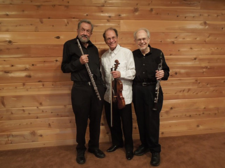Peter Christ (right) will host the 17th annual Chamber Music on the Mountain classical music concert series this month. The first concert, on Sept.