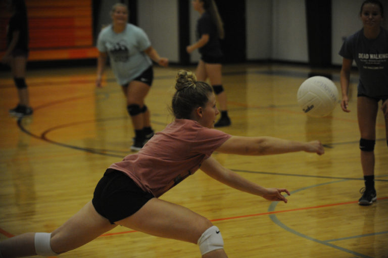 Washougal High School junior Serena Musick transferred from Stevenson along with her twin sister Sierra.