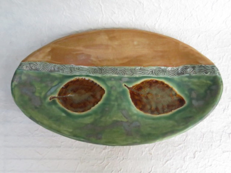Local artists have contributed several art pieces, including this dish, to the silent art auction at the &quot;Forest Dreams&quot; fundraiser in Vancouver this Saturday to benefit TreeSong, a Washougal-area nonprofit.
