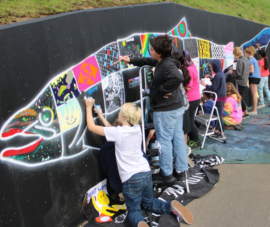 Washougal students create mural CamasWashougal PostRecord