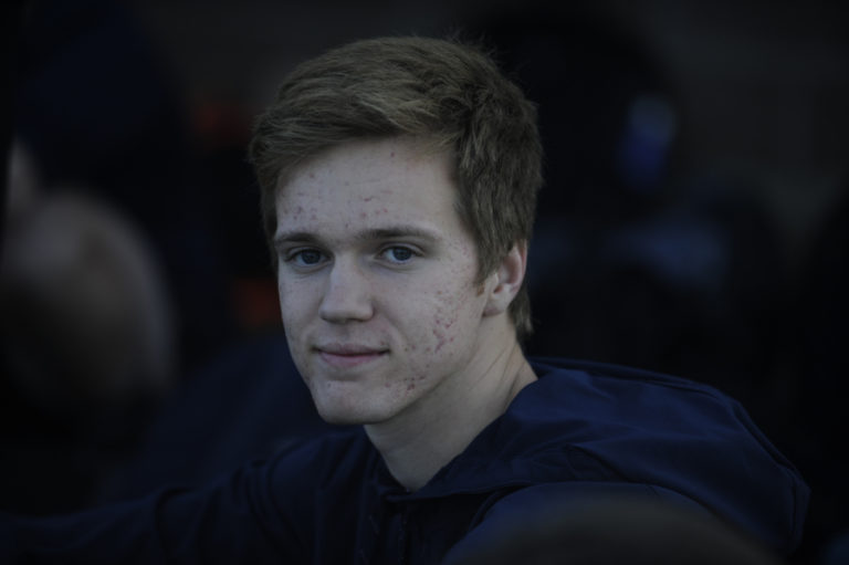 Camas High School runner Sam Geiger finished third out of nearly 400 runners in the Nike Hole in the Wall race in Arlington, Washington, on Oct. 12.