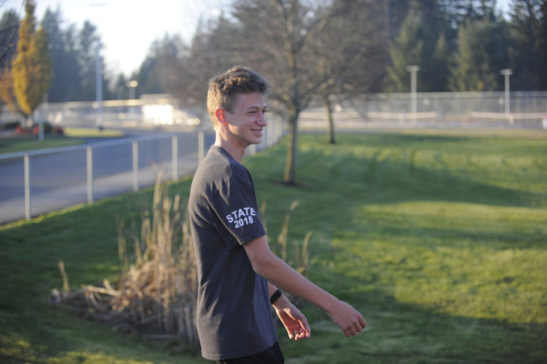 Camas High School sophomore Evan Jenkins is preparing for the 4A state meet after winning the Westside Classic at Chambers Bay Golf Course in University Place, Washington, on Nov. 2.