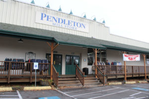 (Post-Record file photo) The Pendleton Mill Store in Washougal pictured in November 2019. The mill store and 108-year-old Pendleton woolen mill are located at 2 Pendleton Way in Washougal. The company confirmed today that a mill employee has tested positive for COVID-19. 