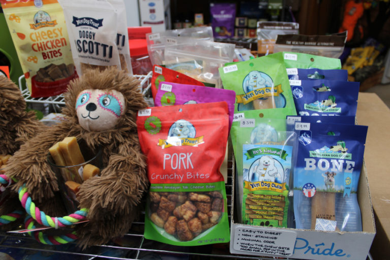 &quot;Treats with a purpose&quot; from Naturally Healthy Pets make good gifts for pet lovers.
