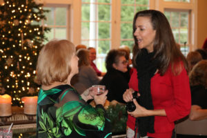 Contributed photo courtesy of Grape-ful Women 
 Attendees celebrate all things wine and holiday at the 2016 "Wine and Toys" event. This year's event, hosted by the nonprofit Grape-ful Women group, will take place Sunday, Nov. 17, at Salud! Wine Bar in Camas.