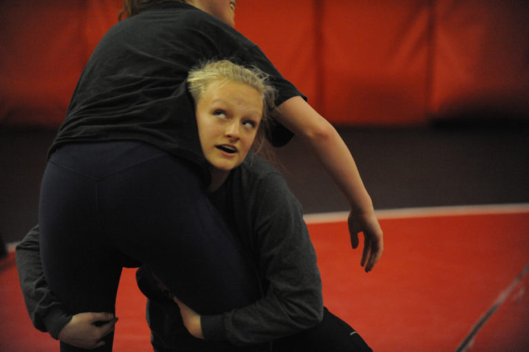 Camas High School sophomore Ava Weatherl advanced to Mat Classic as a freshman last season.