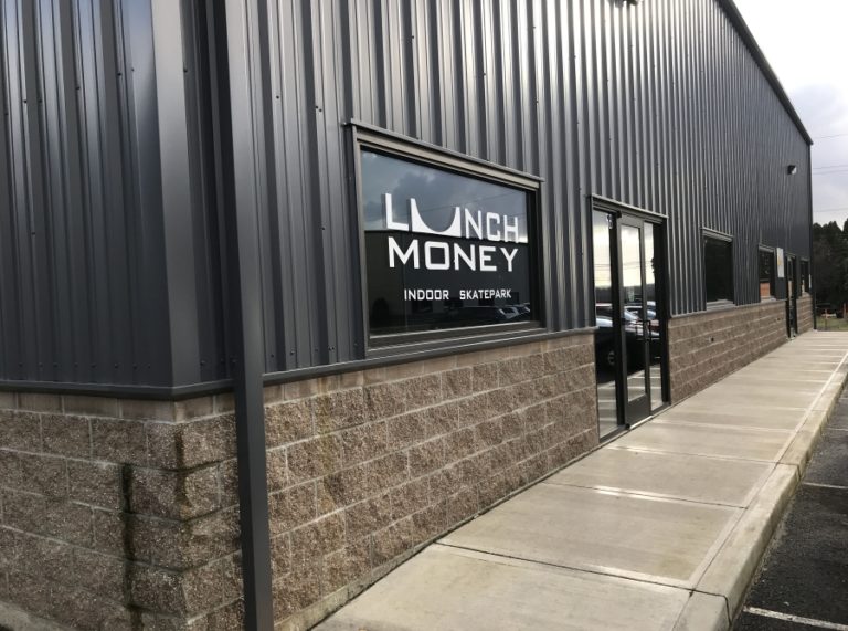 Rochelle Ramos and John Henriksen found a location for their indoor skate park in Washougal after several months of searching. Lunchmoney Indoor Skate Park will open Saturday, Feb.