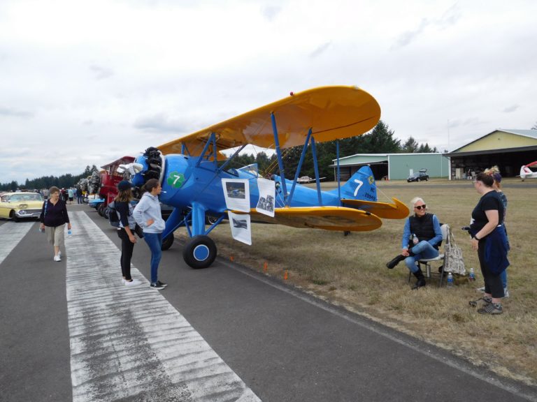 (Post-Record file photo) Crowds gather at the 2018 Wheels and Wings community appreciation event at Grove Field in Camas. The Port of Camas-Washougal has canceled its spring and summer events, including Wheels and Wings, amidst the ongoing COVID-19 pandemic.