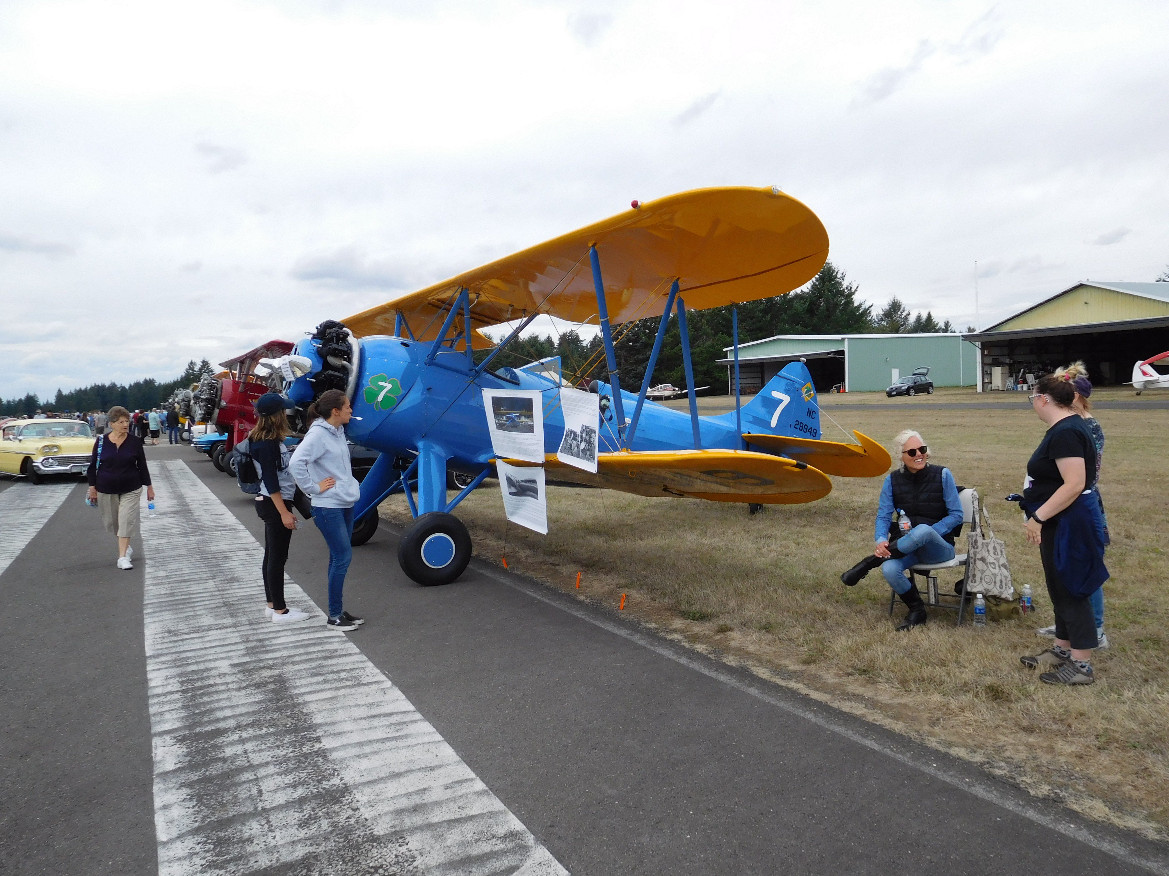 (Post-Record file photo) Crowds gather at the 2018 Wheels and Wings community appreciation event at Grove Field in Camas. The Port of Camas-Washougal has canceled its spring and summer events, including Wheels and Wings, amidst the ongoing COVID-19 pandemic. 