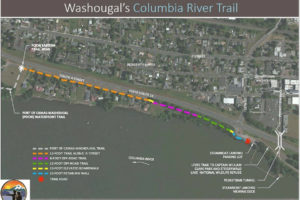 Construction on the city of Washougal's Columbia River Trail project is set to begin in September. (Contributed graphic courtesy of the city of Washougal)