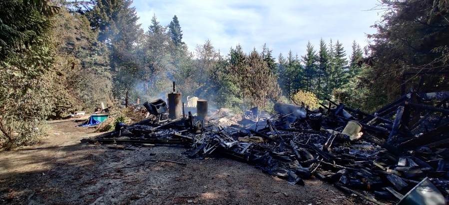 The Washougal house owned by Jack and Lori Loranger burned to the ground on Aug. 16.