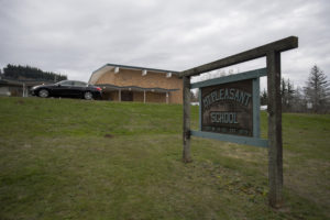 Mount Pleasant Elementary School is located in rural Washougal, as seen Monday afternoon, Nov. 26, 2018. (Amanda Cowan/The Columbian)