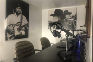 A previously unused room on the second floor of the Washougal Times building has been renovated into a studio for Outlaw Country Radio, which broadcasts live every Thursday afternoon from the Washougal restaurant. (Contributed photo courtesy of Ben Jackson)